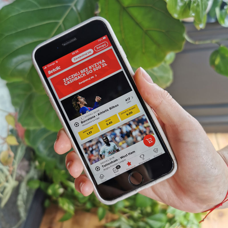 betclic aplikacja mobilna