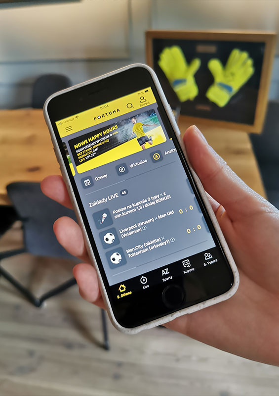 fortuna aplikacja mobilna